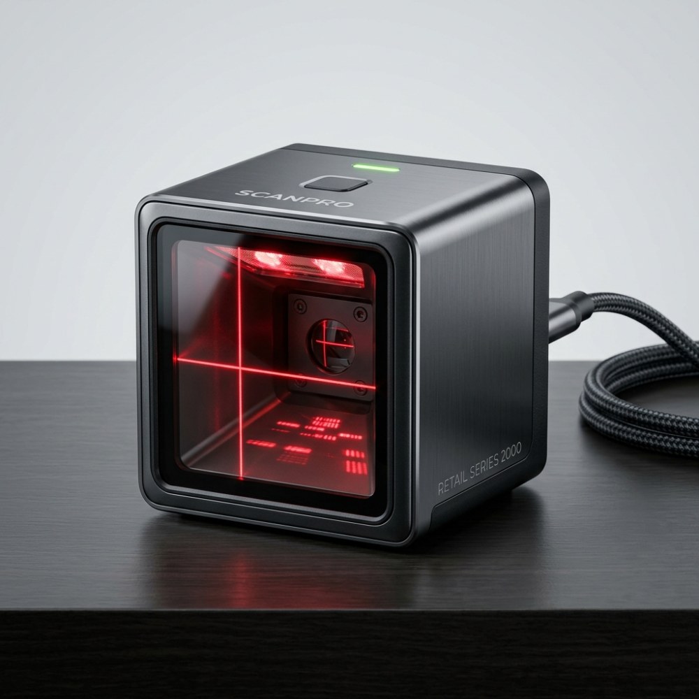 Tabletop Omni-Directional 2D Desktop Scanner