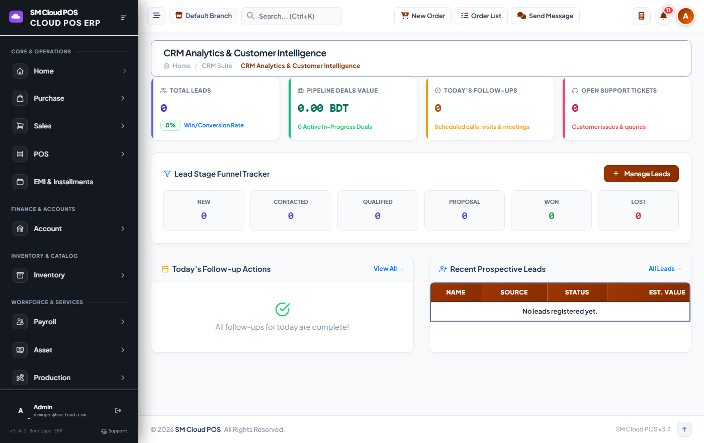 CRM & Warranty Claim Management